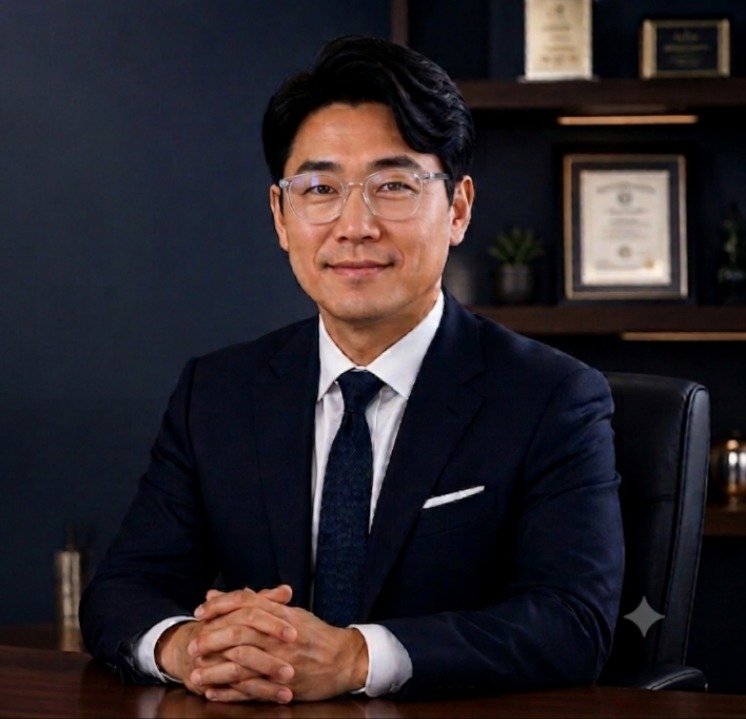 Professional man in business attire